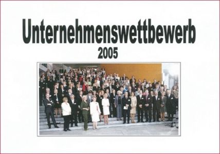 Unternehmenswettbewerb 2005 mit Familienministerin a.D. Renate Schmidt und Bundeskanzler a.D. Gerhard Schröder.